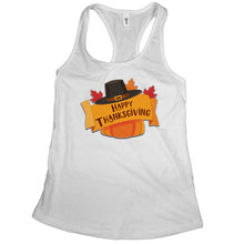Thanksgiving Tank Top Women Give Thanks Happy Thanksgiving Tank