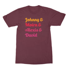 Schitts Creek Shirt Johnny Moira David Alexis Schitts Creek Name Shirt