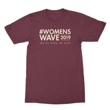 Womens Wave 2019 Tshirt Feminist 2019 Shirt Women's Wave 2019 Shirt