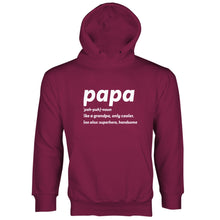 Papa Hoodie Papa Like A Grandpa Only Cooler Funny Grandpa Hoodie