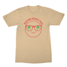 Resting Beach Face Tee Funny Beach T Shirts