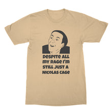 Nic Cage Shirt  Despite All My Rage Nicolas Cage Shirt