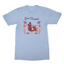 Give Thanks Shirt Thanksgiving Tshirt Happy Turkey Day Shirt