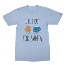 I Put Out For Santa Tshirt Adult Humor Christmas Shirt Naughty Santa Shirt