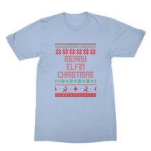 Merry Elfin Christmas Tshirt Shirt Christmas Pun Shirts