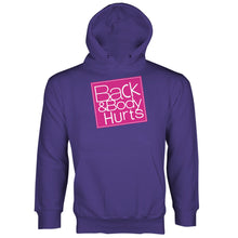 Back and Body Hurts Sweatshirt Hoodie Funny Workout Hoodie