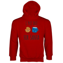 Naughty Santa Hoodie I Put Out For Santa Hoodie Funny Christmas Hoodie