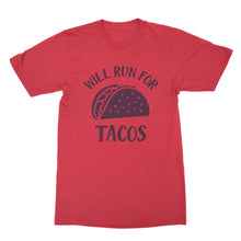 Will Run For Tacos Shirt Taco Lover Shirt