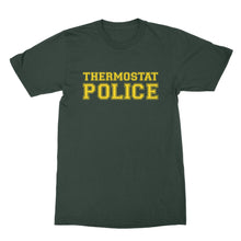 Thermostat Police T Shirt Funny Dad Tees Fathers Day Tshirt