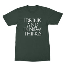 I Drink and I Know Things Tshirt Tyrion Shirt Thats What I Do Shirt