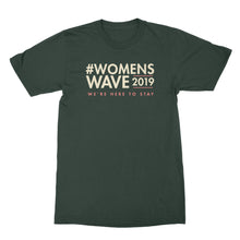 Womens Wave 2019 Tshirt Feminist 2019 Shirt Women's Wave 2019 Shirt