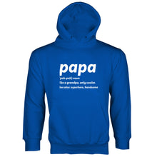 Papa Hoodie Papa Like A Grandpa Only Cooler Funny Grandpa Hoodie