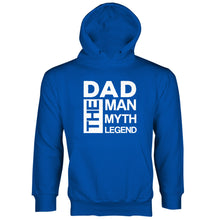 Dad the Man the Myth the Legend Hoodie Fathers Day Hoodies Funny Dad Hoodies