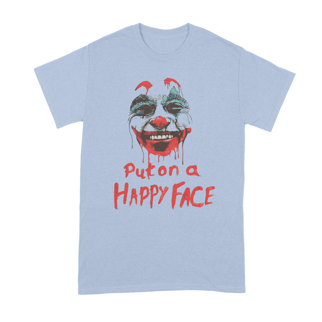 Joker Put on a Happy Face T Shirt Joker Joaquin Shirt Phoenix Shirt
