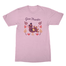Give Thanks Shirt Thanksgiving Tshirt Happy Turkey Day Shirt