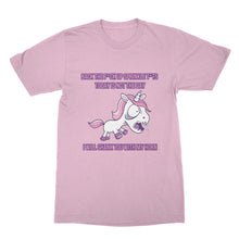 Back the F Up Unicorn Shirt I Will Shank You With My Horn Shirt