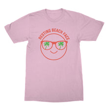 Resting Beach Face Tee Funny Beach T Shirts