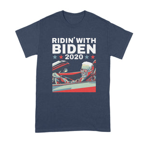 Im Ridin With Biden Shirt Ridin with Biden T Shirt Joe Biden 2020 T-Shirt
