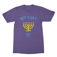Funny Hanukkah Holiday Shirts Lets Get Lit Hanukkah Shirt Chanukah Shirt