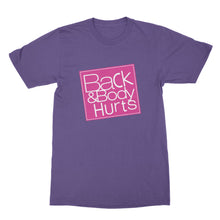 Back and Body Hurts T Shirt Funny Workout Shirts Gym Shirts Funny