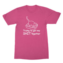 Trying to Get My Sht Together Shirt Cat Life Shirt Funny Cat Mom Shirt