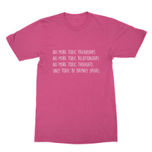 No More Toxic Friendships Shirt No More Toxic Relationships T-shirt