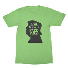 Real News Fake President Shirt Anti Donald Trump Tshirt Clothing