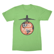 Catch Flights Not Feelings Tee World Traveler Tshirt