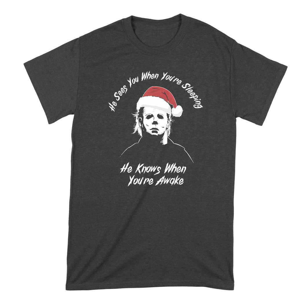 Michael Myers Christmas Shirt Michael Myers Xmas Shirt Funny Michael Myers Tshirt