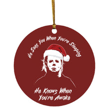 Michael Myers Christmas Ornaments Michael Myers Xmas Ornament for Tree Funny Michael Myers Ornament
