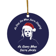 Michael Myers Christmas Ornaments Michael Myers Xmas Ornament for Tree Funny Michael Myers Ornament