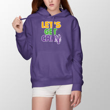 Let's Get Cray Hoodie Lets Get Cray Mardi Gras Hoodie Crawfish