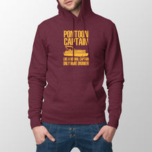 Pontoon Captain Hoodie Pontoon Captain Only More Drunker Hoodies