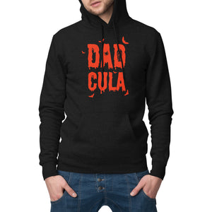 Dadcula Hoodies for Men Dad Halloween Hoodie