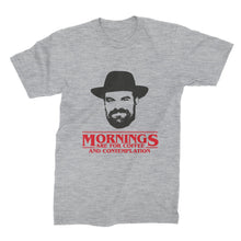 Stranger Things Shirt Mornings For Coffee Contemplation T-Shirt Chief Hopper Quote Tee Stranger Things Gift