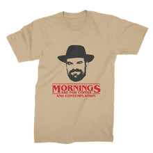 Stranger Things Shirt Mornings For Coffee Contemplation T-Shirt Chief Hopper Quote Tee Stranger Things Gift