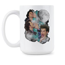 Three Jean Moon Coffee Mug