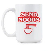 Send Noods Mug Ramen Noodle Mug Send Noods Cup