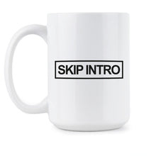Skip Intro Mug Netflix Coffee Mug Skip Ad