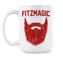 Fitzmagic Mug Ryan Fitzpatrick Coffee Mug Fear the Beard Fitz Magic