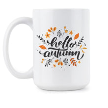 Hello Autumn Coffee Mug Fall Mugs