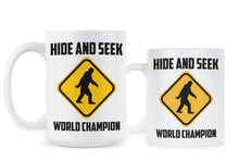 Sasquatch Coffee Mug Hide and Seek Champion Mug