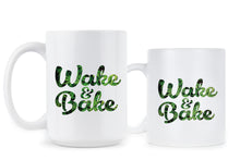 Wake and Bake Coffee Mug Stoner Mugs Wake N Bake Coffee Cup