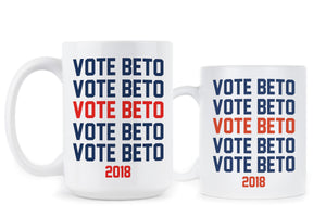 Beto Orourke Mug Vote for Beto for Texas U.S. 2018 O'Rourke for Senate Cup