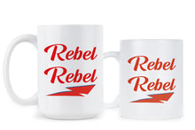 Rebel Rebel Mug Bowie Coffee Mug Rock and Roll Coffee Mug Stardust Coffee Mug