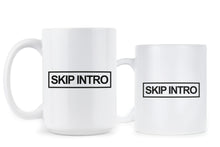 Skip Intro Mug Netflix Coffee Mug Skip Ad
