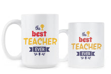 Best Teacher Ever Coffee Cup Worlds Best Teacher Mug Cute Teachers Gifts