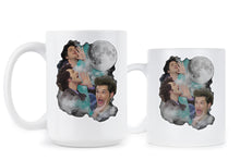 Three Jean Moon Coffee Mug