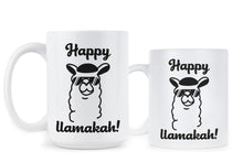 Happy Llamakah Coffee Mug Funny Llama Coffee Mugs