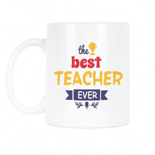 Best Teacher Ever Coffee Cup Worlds Best Teacher Mug Cute Teachers Gifts